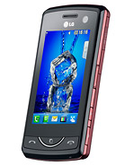 Best available price of LG KB775 Scarlet in Al